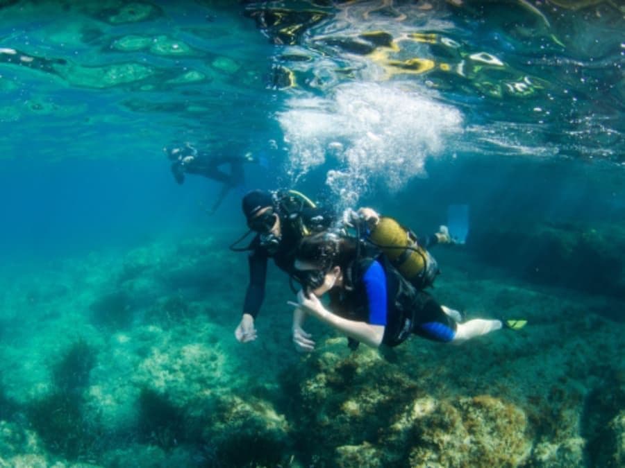 Billet Baptême de Plongée en bouteille à Nice (06)