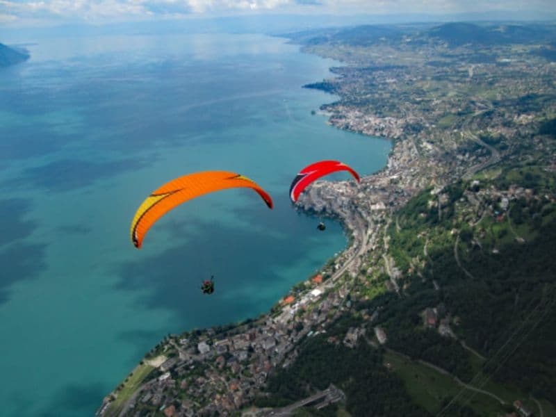 Billet Vol en Parapente sur les bords du Lac Léman