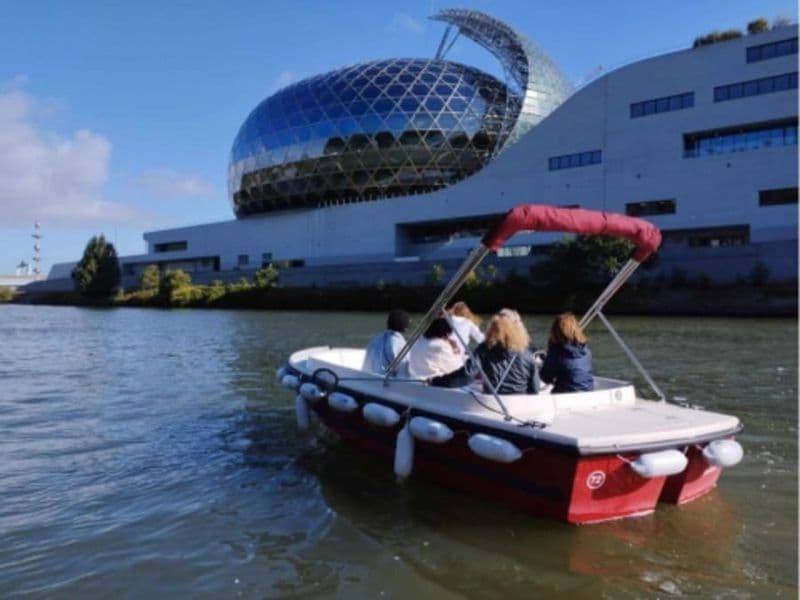 Location de bateau électrique (5 pers. max) à Boulogne