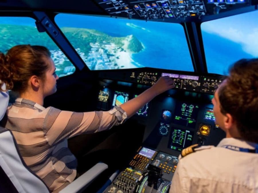 Simulateur de pilotage d'avion de ligne à Montpellier (34)