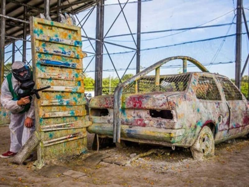 Paintball au Ice Mountain Adventure Park en Belgique