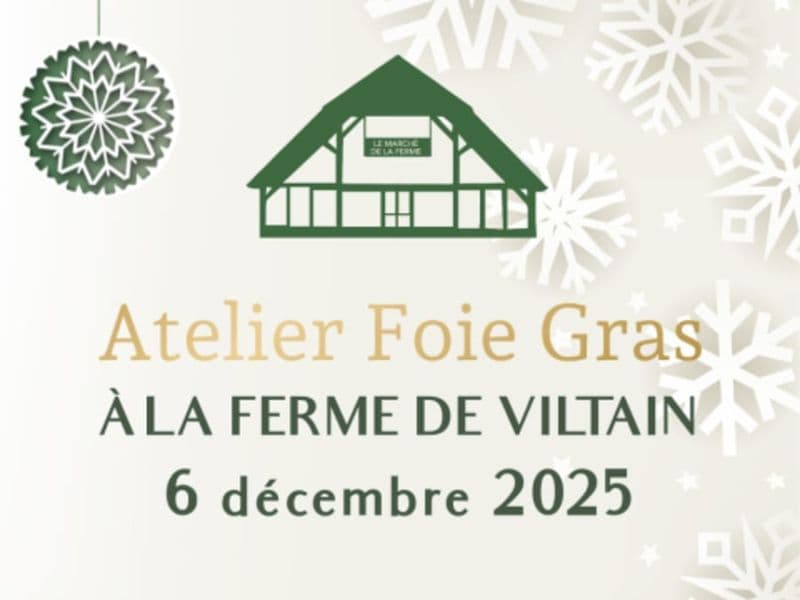 Billet Atelier foie gras à la Ferme de Viltain (78)