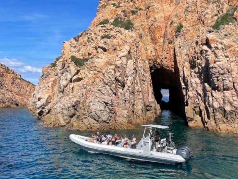 Billet Scandola Calanques de Piana escale Girolata en bateau 12 places