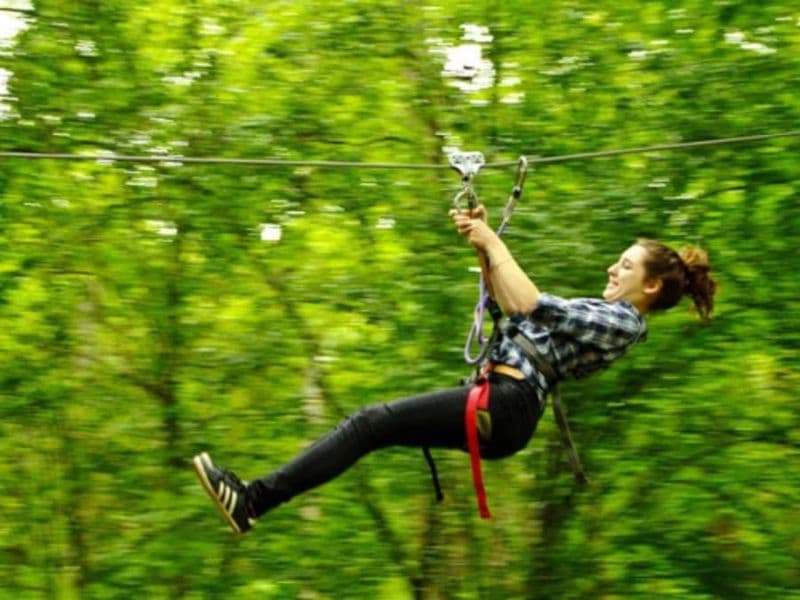 Parc Accrobranche à Pradines près de Cahors (46)