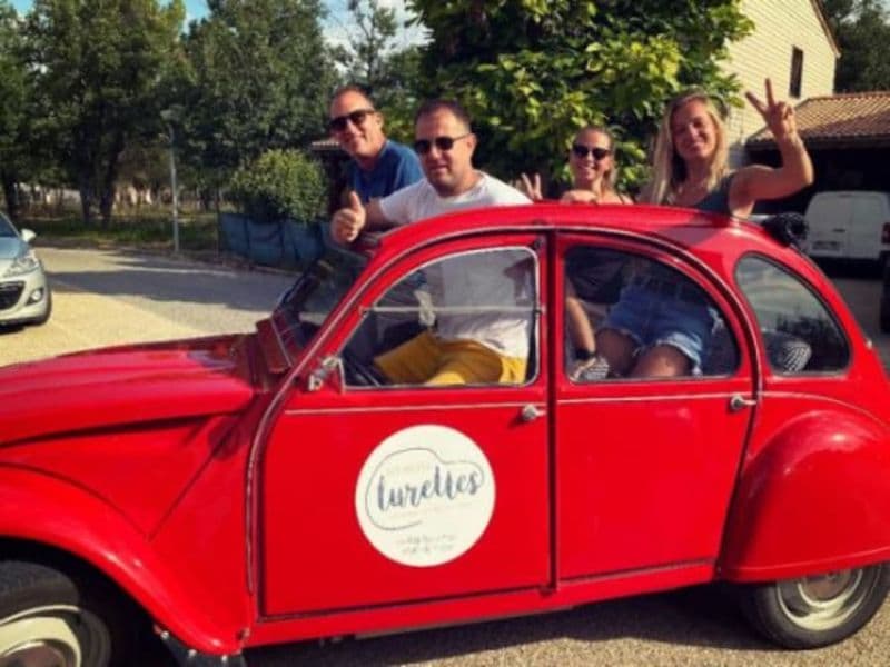 Billet Escapade Provençale en 2CV à côté de Sisteron (04)