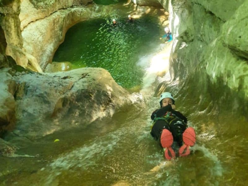 Billet Canyoning au canyon de Ternèze dans les Bauges (73)