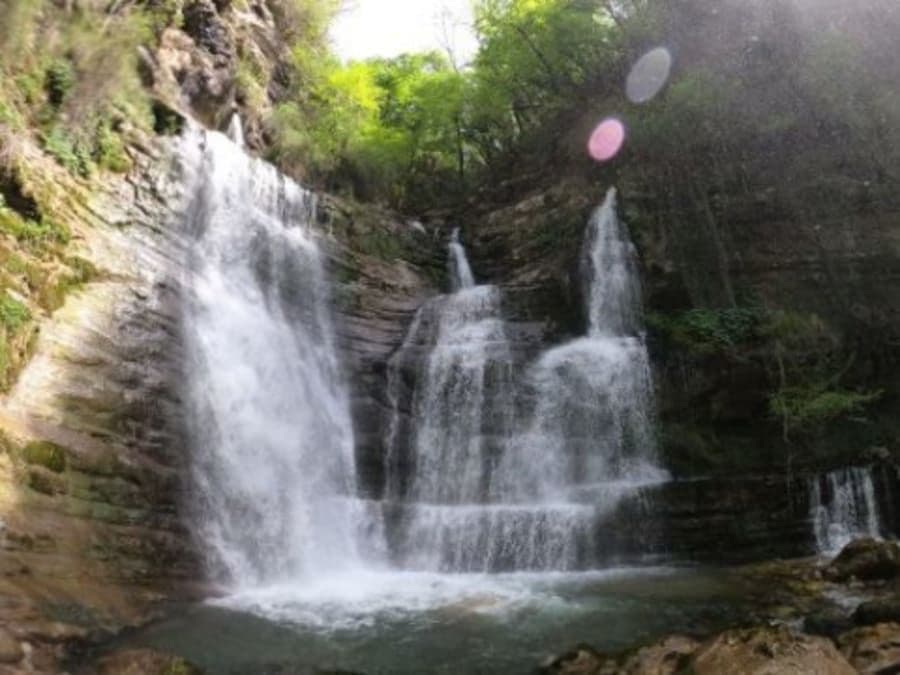 Canyoning au Canyon du Bout du monde près de Chambery (73)