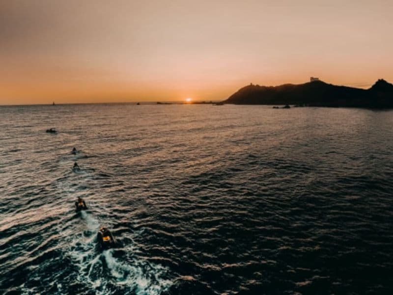 Billet Coucher du soleil sur les Sanguinaires en jet ski à Ajaccio (20)