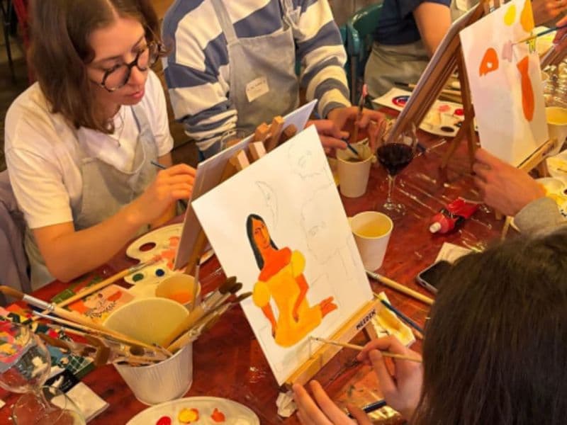 Ateliers Peinture et Vin à Bordeaux (33)