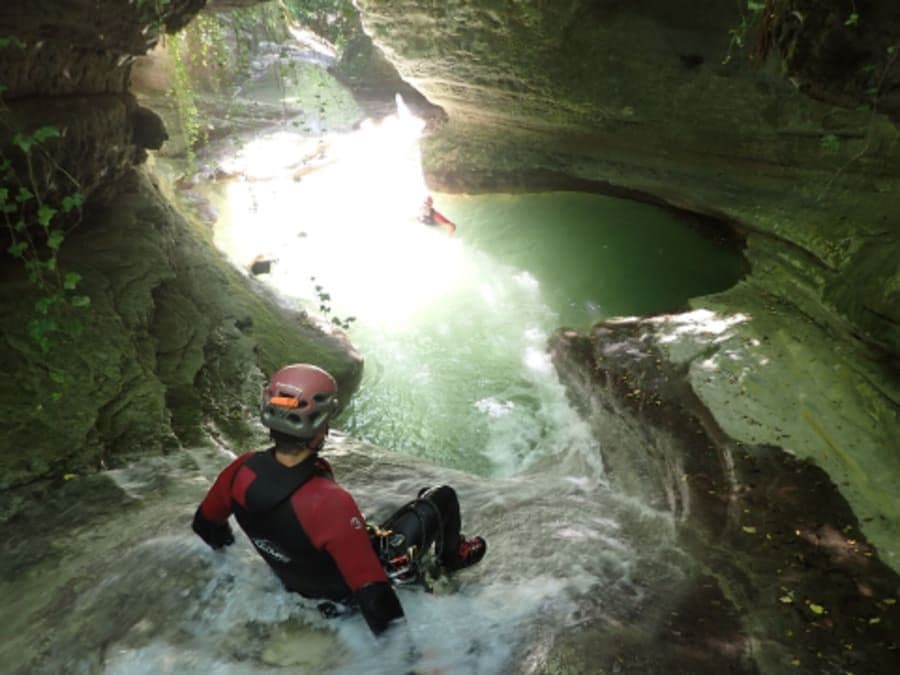 Billet Canyoning au Canyon du Grénant à Saint-Pierre-d’Alvey (73)