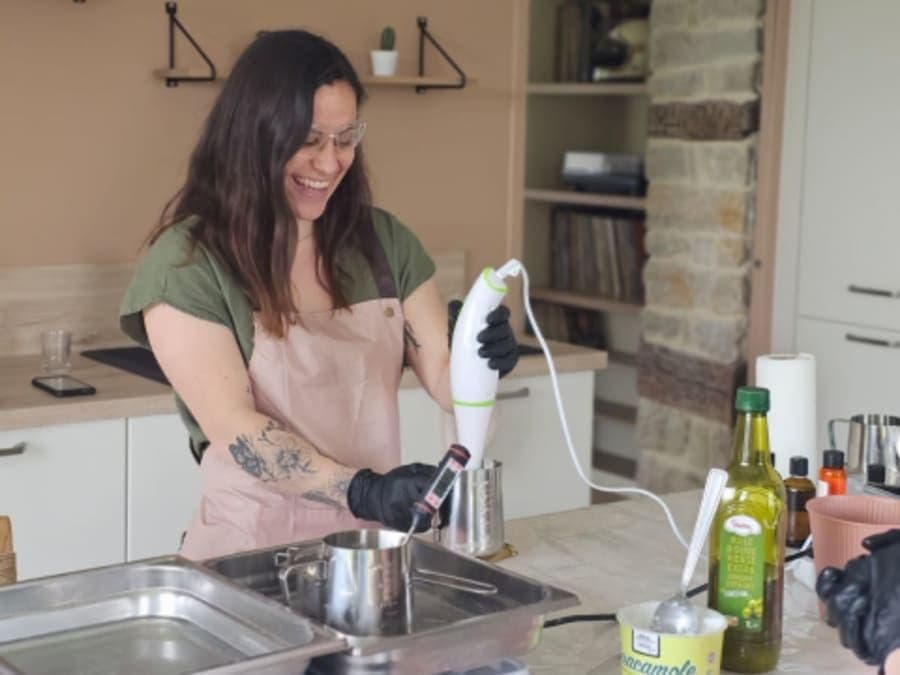 Atelier création de bougie et boule de bain à Poligny (39)