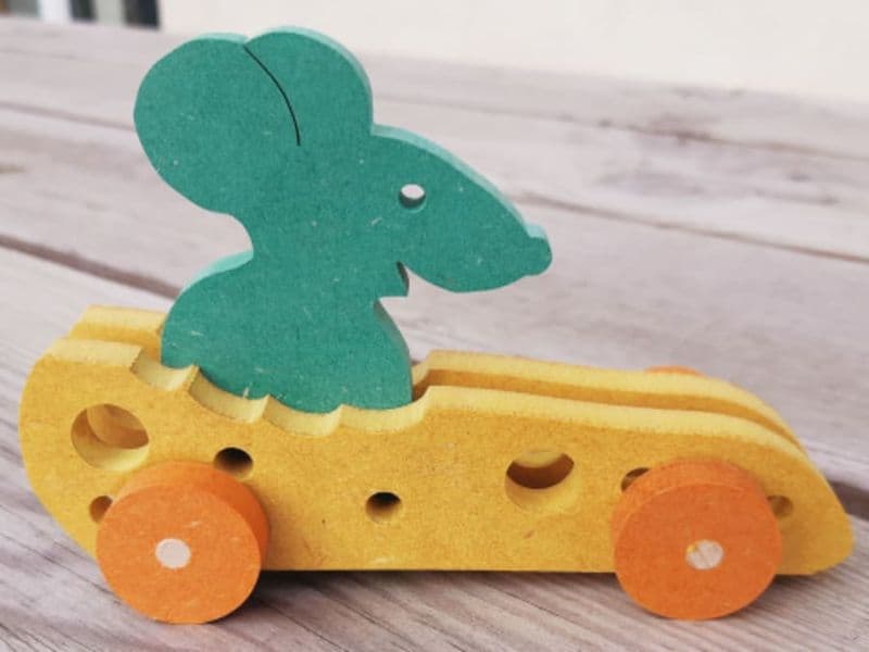 Billet Atelier Parent/enfant"La souris supersonique en bois" à Lille