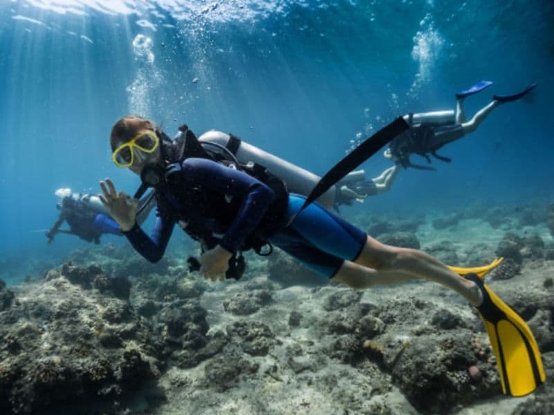 Baptême de plongée en bouteille à Arcachon (33)