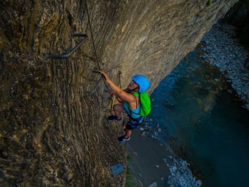 Billet Via Ferrata & Tyrolienne géante dans les Gorges de la Durance