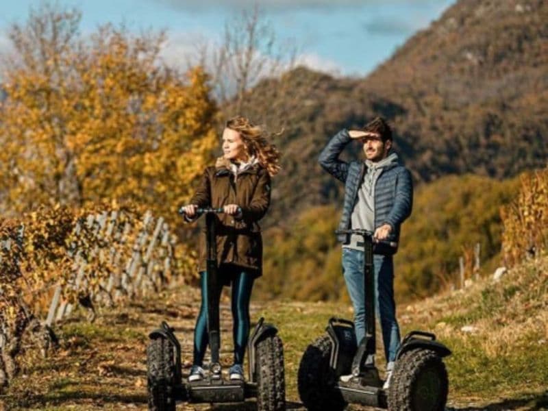 Balade en Segway et dégustation de vin à Chignin (73)