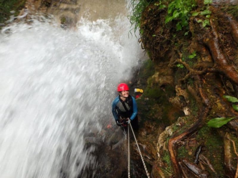 Canyoning dans le canyon du Léoncel (26)