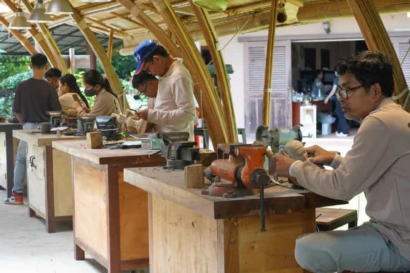 Siem Reap : visite à pied de la ville et visite de galeries d'art