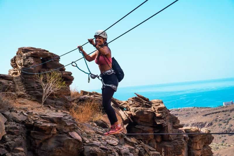Gran Canaria : Excursion guidée en Via Ferrata