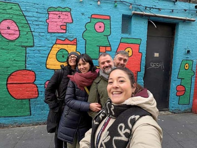 Billet Visite à pied du street art de Londres avec un guide italien