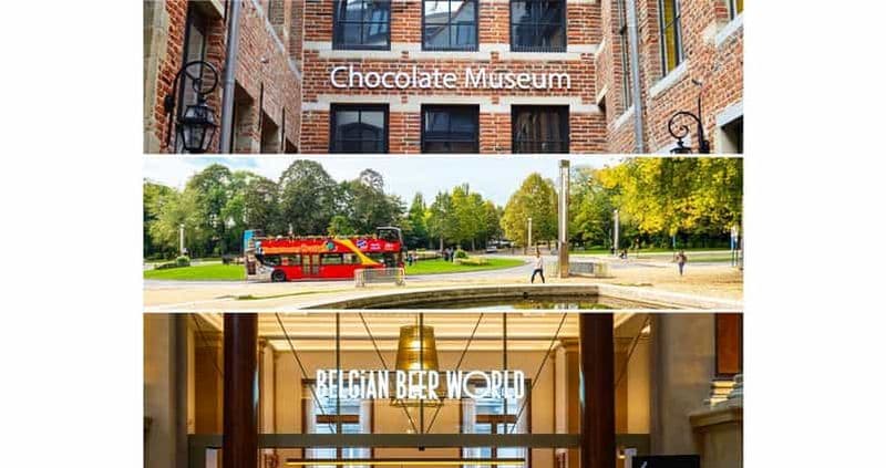 Billet MegaCombo Bruxelles : Bus HoHo, Choco-Story et Beer World