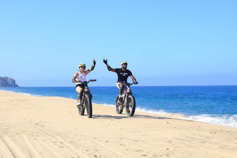 Los Cabos : Tour en vélo électrique : expérience sur la plage et dans le désert