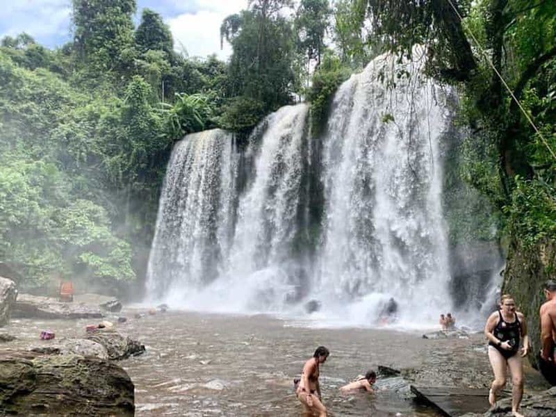 Billet Taxi de Siem Reap au parc national de Phnom Kulen, chauffeur fiable