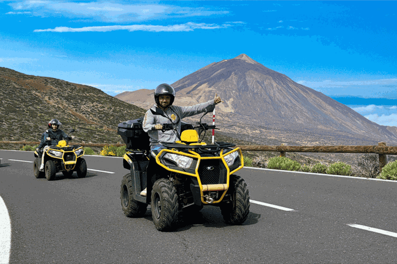 Billet Puerto de la Cruz : excursion en quad au Teide ou aventure tout-terrain