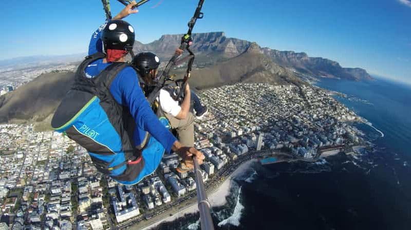 Le Cap : vol en parapente tandem avec des experts