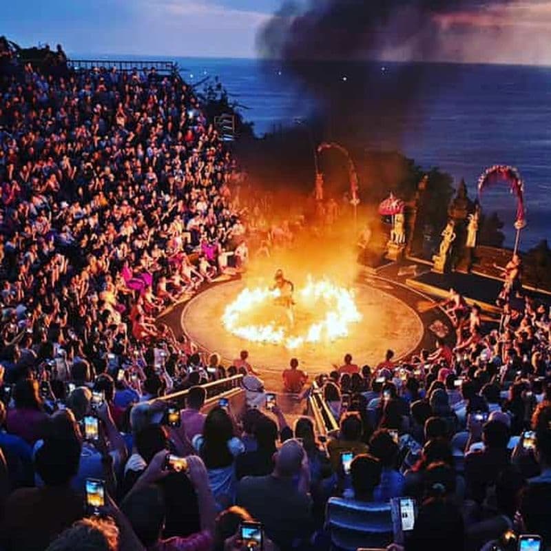 Billet Visite du temple d'Uluwatu, des plages et de la danse du feu kecak