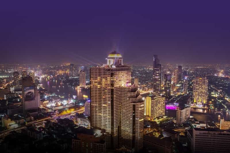 Billet Bangkok : réservation au bar rooftop du Lebua avec transfert aller-retour