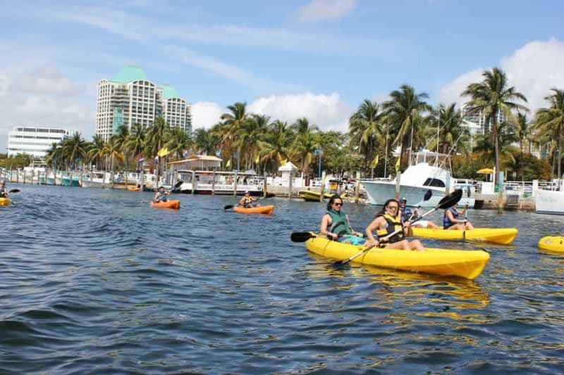 Billet Miami : location de kayak ou de paddle dans la baie de Biscayne