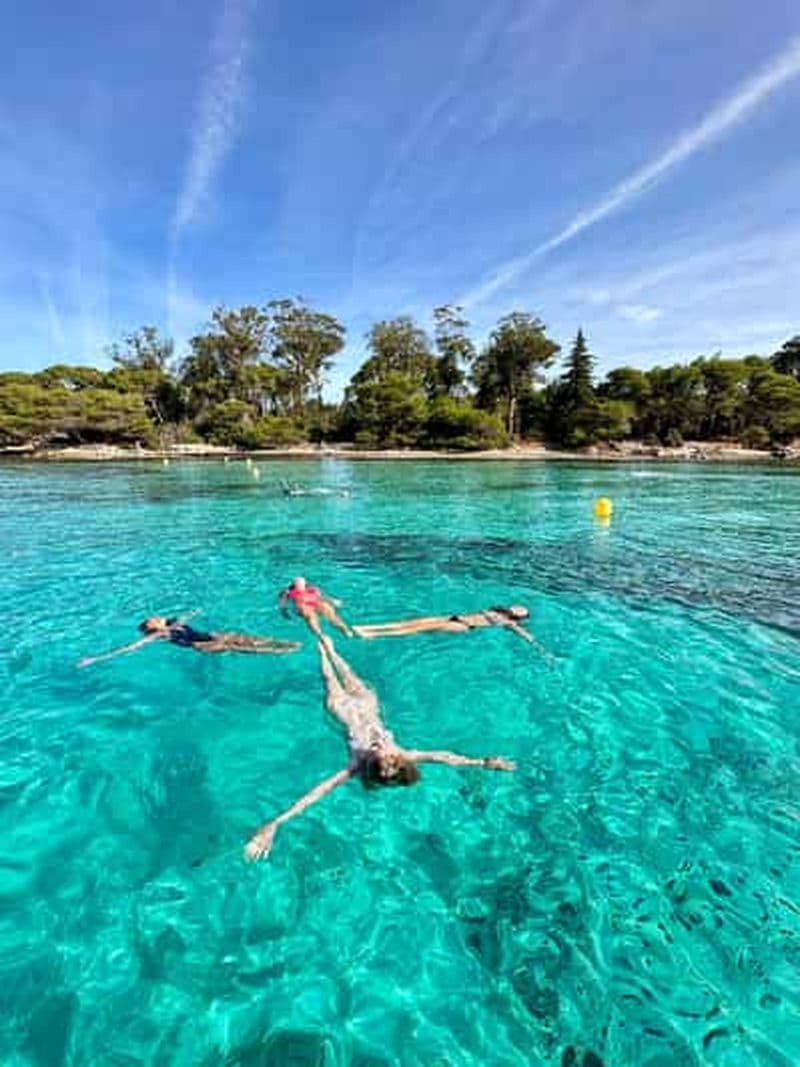 Billet Nice : Tour en bateau des îles de Lérins avec plongée en apnée