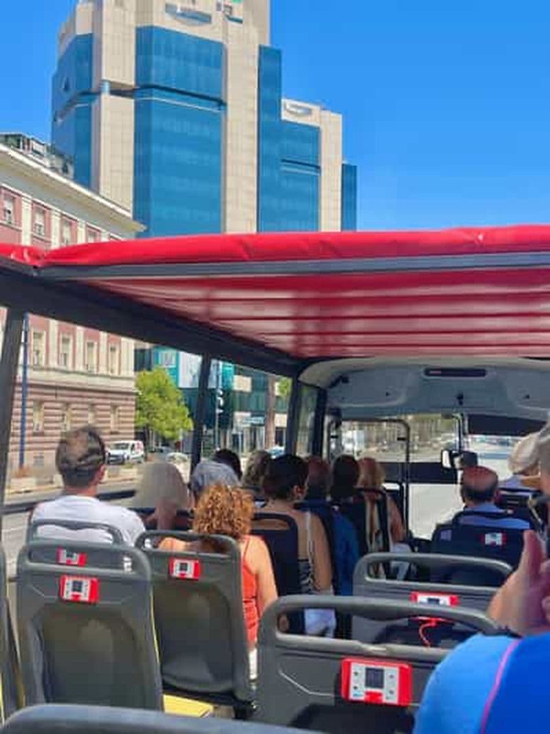 Tirana : Visite en bus du centre ville