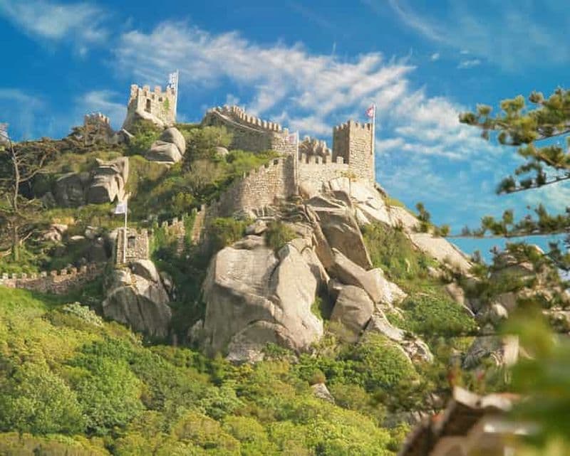 Billet Sintra : billet pour le château des Maures et visite citadine numérique