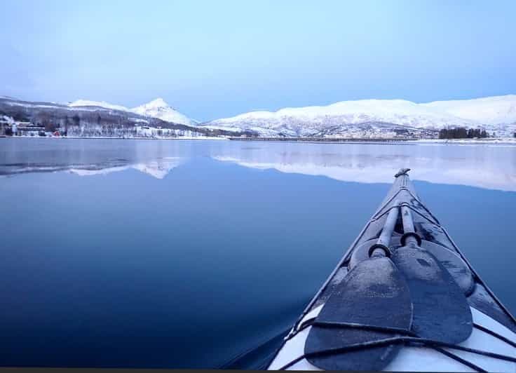 Tromsø : excursion en kayak de mer en hiver avec observation de la faune sauvage
