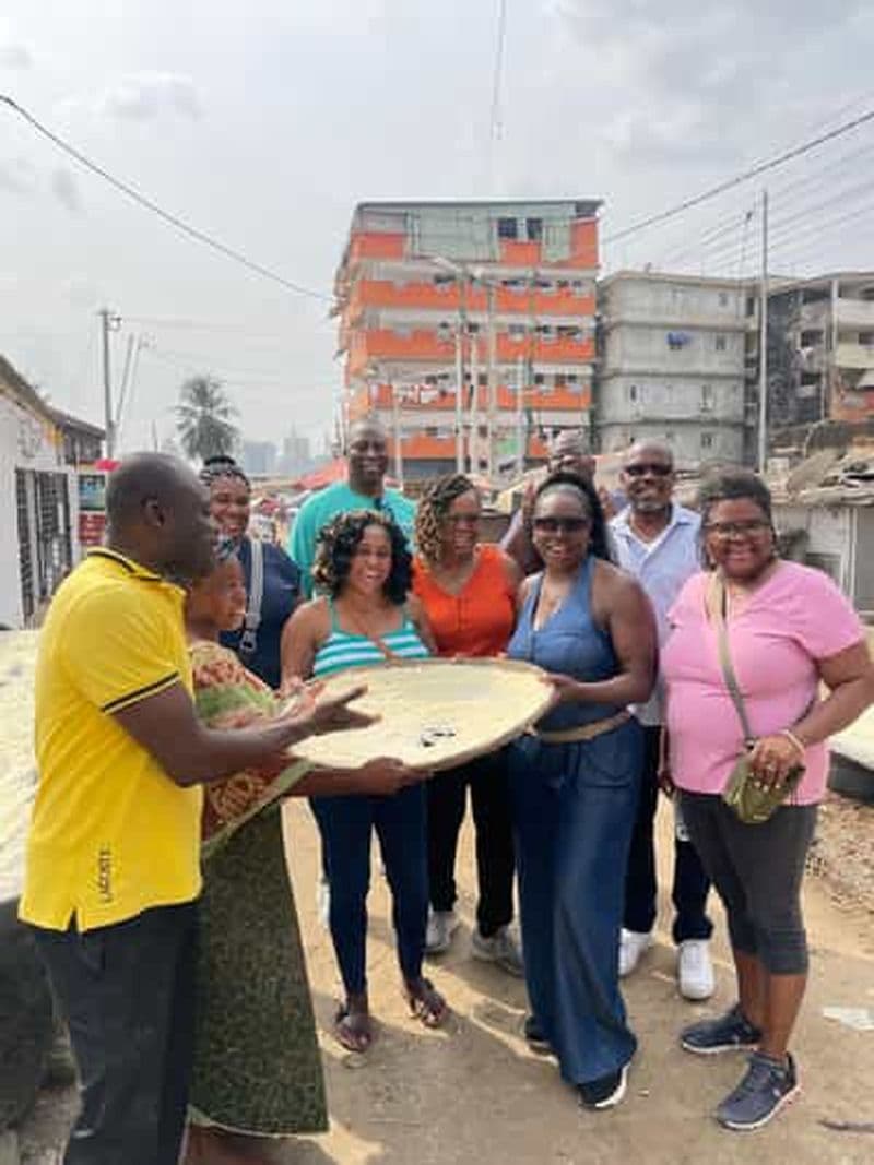 Billet Abidjan: Découverte de la fabrication de l'attiéké patrimoine UNESCO