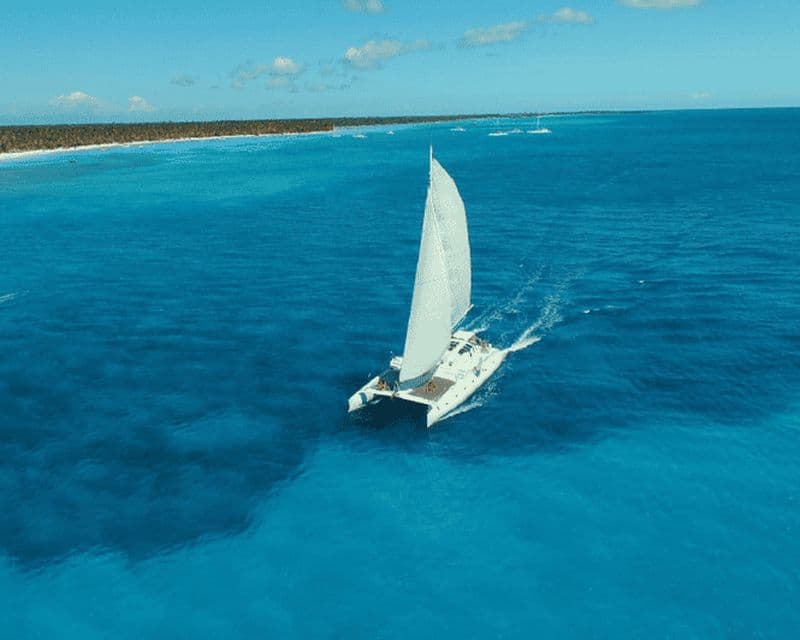 Billet Punta Cana : Île de Saona Journée complète en catamaran pour petit groupe