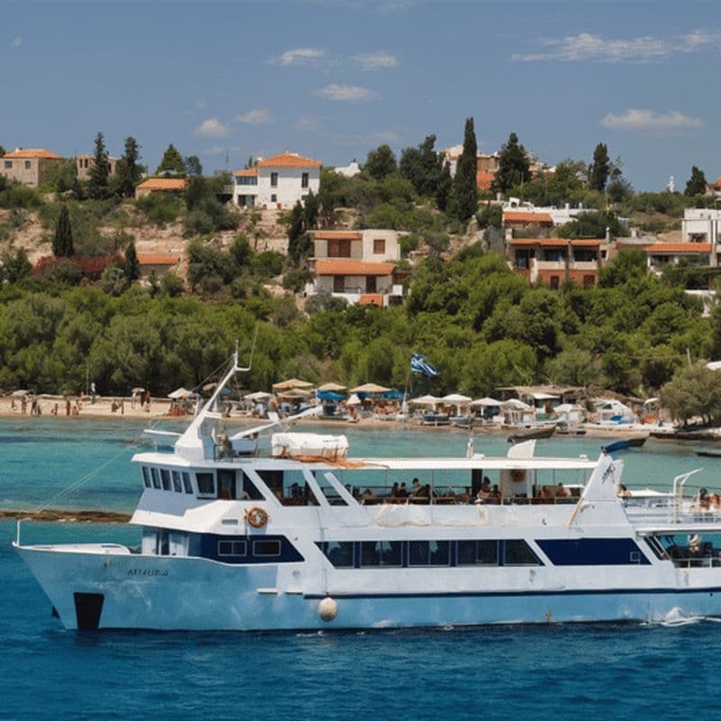 Croisière sur le canal de Corinthe : excursion d'une heure à travers l'histoire