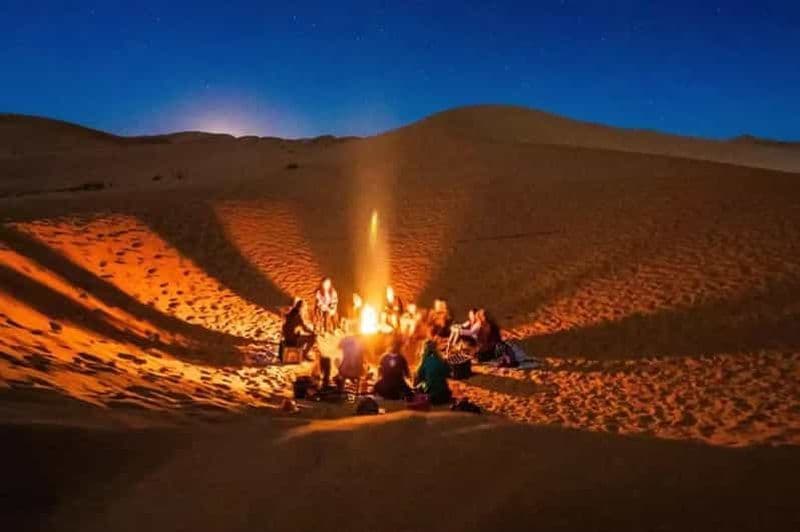 Billet Depuis Djerba : coucher, lever de soleil et nuit sous tente dans le désert