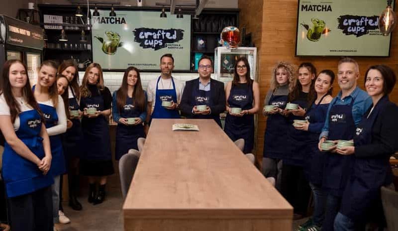 Billet Atelier matcha et café avec un barista