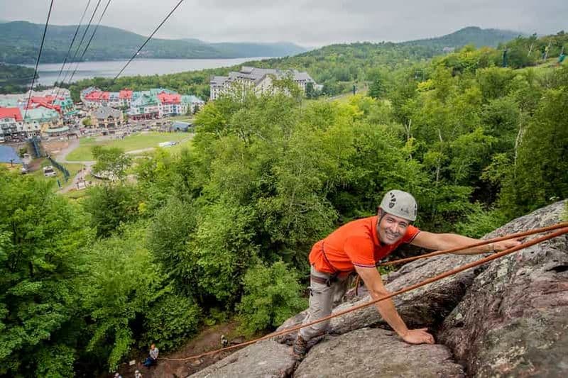 Initiation à l'escalade à Mont-Tremblant