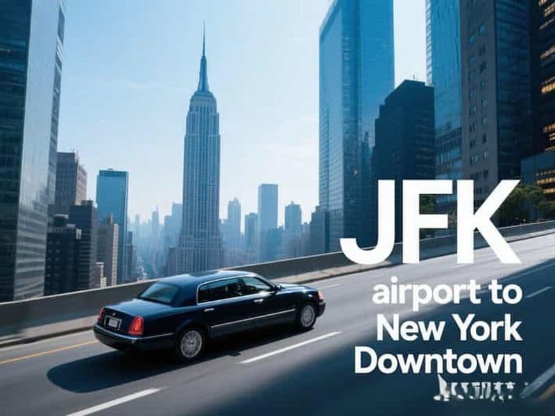 New York : transfert aéroport privé depuis l'aéroport John F. Kennedy