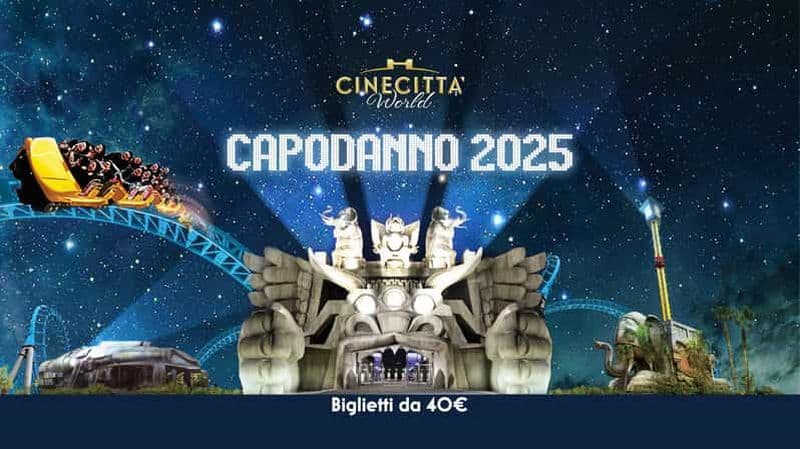 Réveillon du Nouvel An 2025 à Cinecittà World