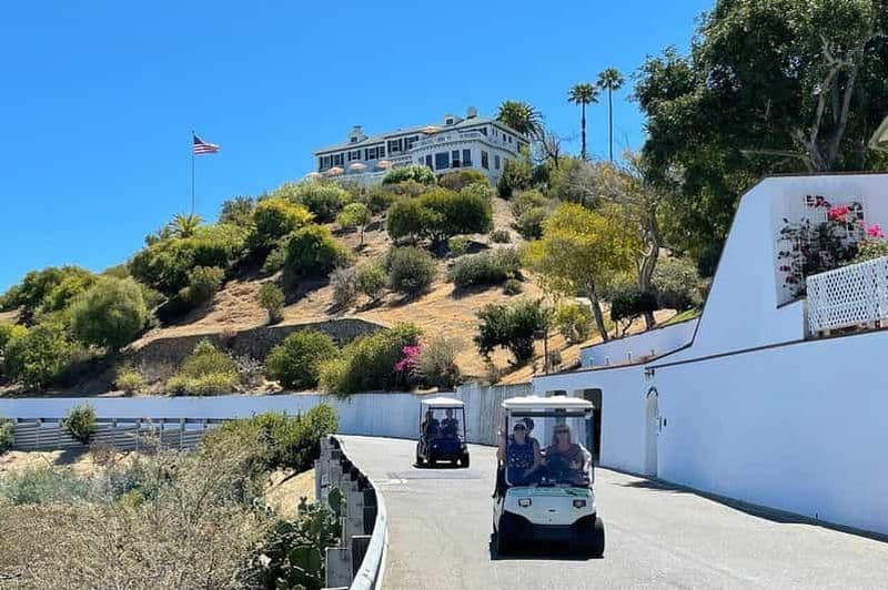 Île Catalina : Visite guidée privée d'Avalon en voiturette de golf
