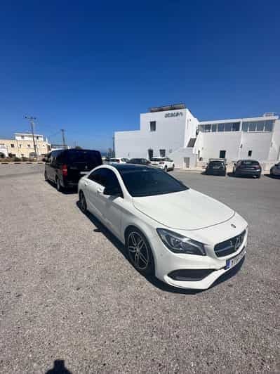 Transfert aéroport depuis l'aéroport de Santorin