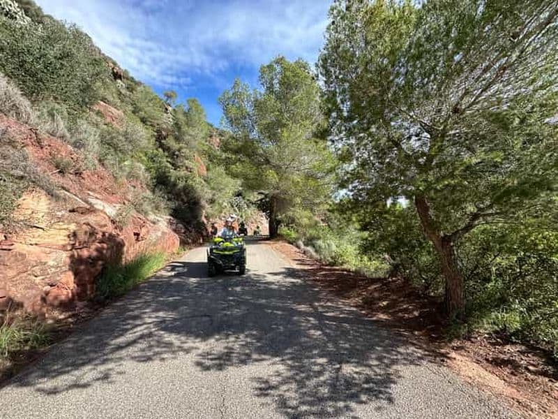 Salou : Safari en quad guidé hors route avec prise en charge à l'hôtel