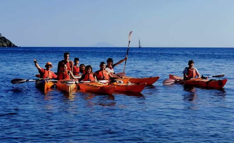 Capoliveri : excursion en kayak à Golfo Stella avec plongée en option