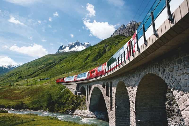 Billet Excursion en Glacier Express dans les Alpes suisses et à Lucerne | Au départ de Lucerne