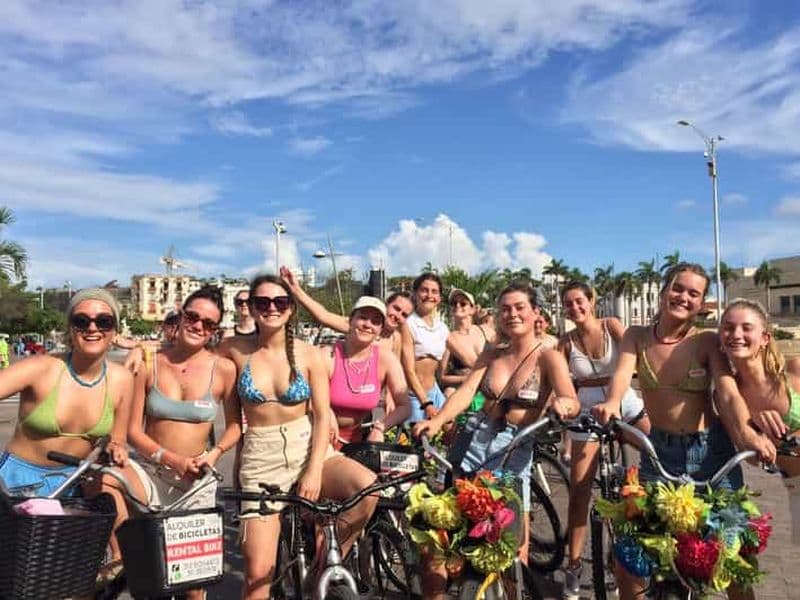 Billet Carthagène : Visite privée à vélo dans la vieille ville + dégustations