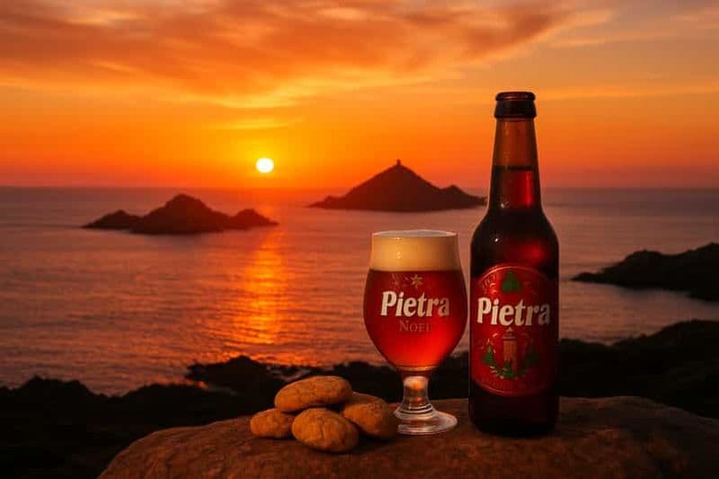 Billet Coucher de soleil aux Îles Sanguinaires : croisière festive de Noël